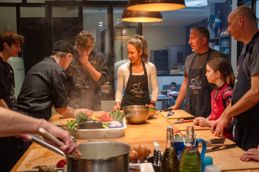family cooking class in paris taught in english