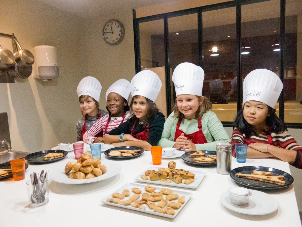 French cooking kids class
