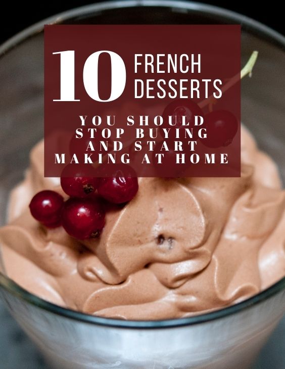 Ebook 10 French desserts