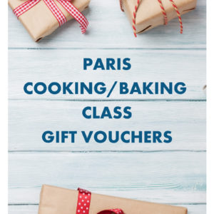 cooking class gift voucher baking class gift voucher paris