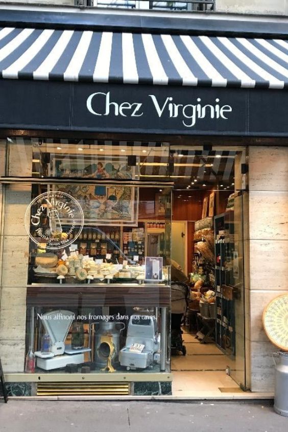 chezvirginie cheese shops in paris