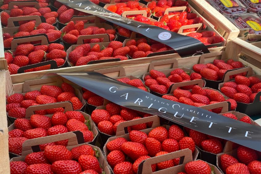 gariguette strawberries