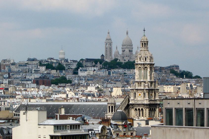 terraces in Paris