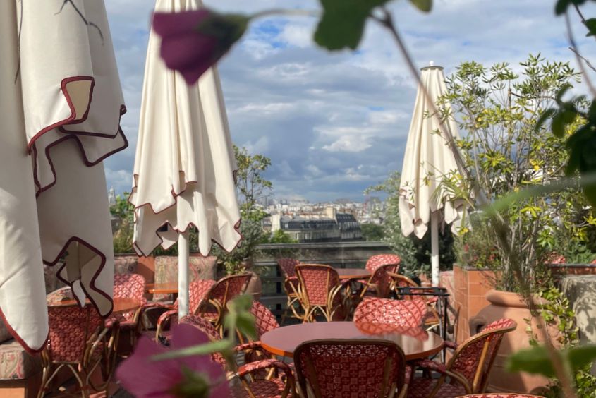 terraces in Paris