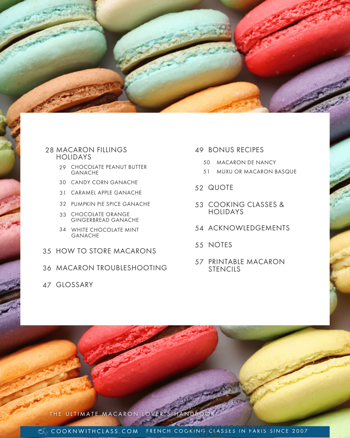 Macaron Ebook Contents 2