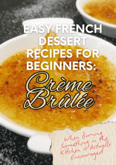 featured image easy french dessert recipes for beginners: creme brulee