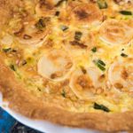 Goat Cheese and Leek Quiche