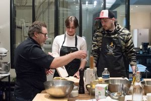 Claudia T. and Chef Eric