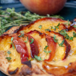 Roasted Peach Tart