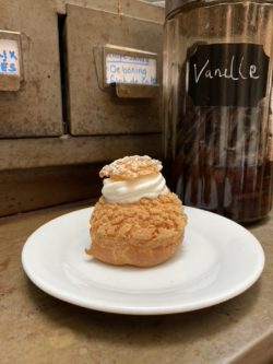 eclair and choux pastry class in paris