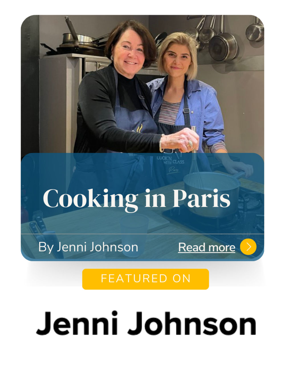 Cook'n With Class in the press