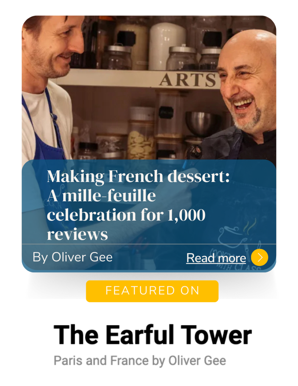 Cook'n With Class in the press